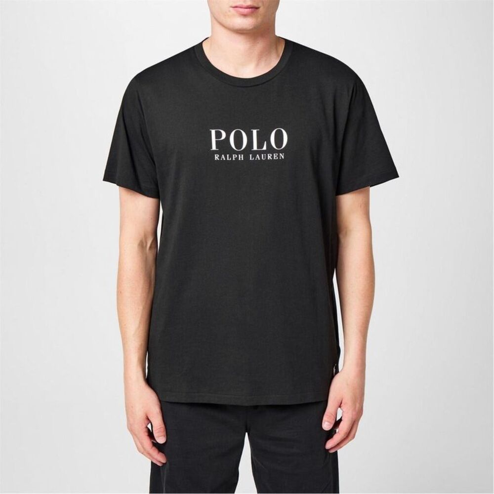 Ralph Lauren Mens Polo Logo T-Shirt / Black